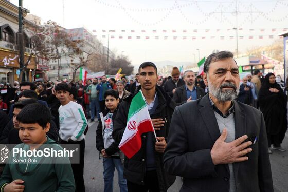 گزارش تصویری (۱) | راهپیمایی ۲۲ بهمن در مشهد