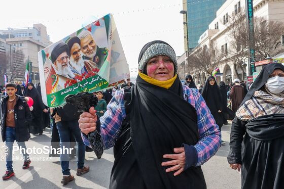 گزارش تصویری (۲) | راهپیمایی روز ۲۲ بهمن در مشهد