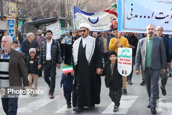 گزارش تصویری (۲) | راهپیمایی روز ۲۲ بهمن در مشهد