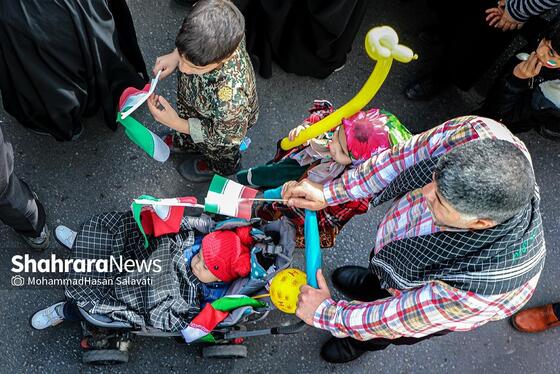 گزارش تصویری (۳) | راهپیمایی روز ۲۲ بهمن در مشهد