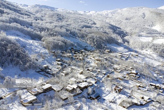 ایران زیباست | گلستان برفی