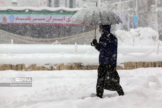 ایران زیباست | بارش برف در رشت