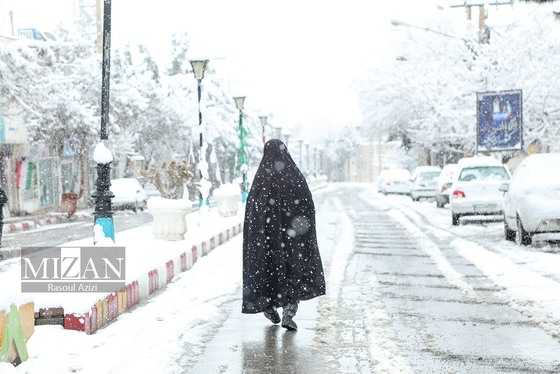 ایران زیباست | برف در کلات