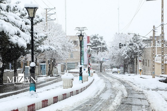 ایران زیباست | برف در کلات