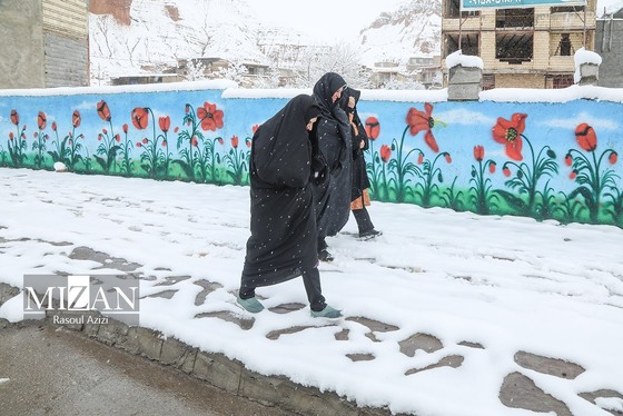 ایران زیباست | برف در کلات