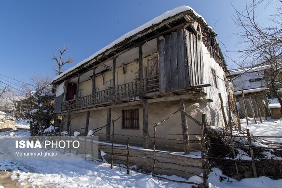 ایران زیباست | زمستان روستای ییلاقی بالا چلی