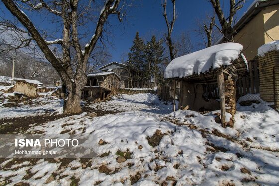 ایران زیباست | زمستان روستای ییلاقی بالا چلی