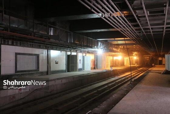 زمان بهره برداری ایستگاه «سلامت» در خط ۲ مترو مشهد تعیین شد