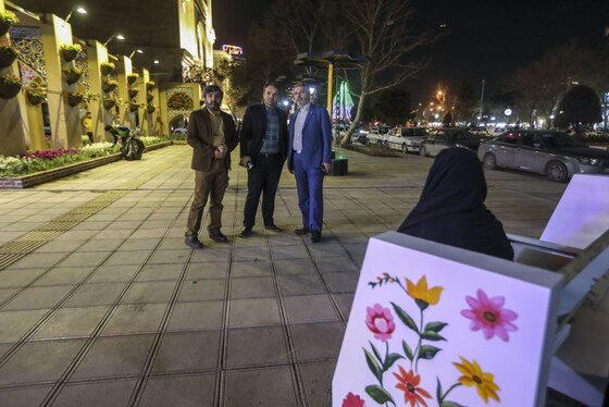 بازدید جمعی از اعضای شورای اسلامی شهر مشهدمقدس از نحوه خدمات رسانی به زائران و اقدامات نوروزی شهرداری مشهد