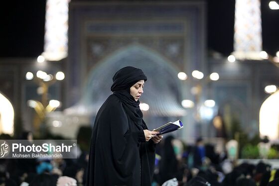 عکس| مراسم احیاء شب نوزدهم ماه رمضان در حرم مطهر رضوی (۱۱ فروردین ۱۴۰۳)