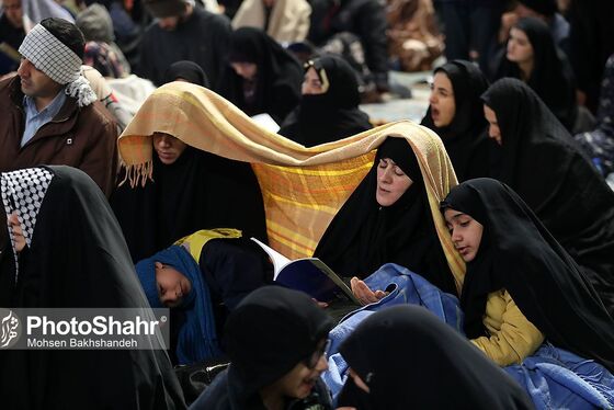 عکس| مراسم احیاء شب نوزدهم ماه رمضان در حرم مطهر رضوی (۱۱ فروردین ۱۴۰۳)