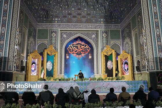 عکس| مراسم احیاء شب نوزدهم ماه رمضان در حرم مطهر رضوی (۱۱ فروردین ۱۴۰۳)