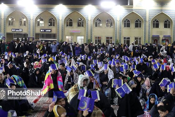 عکس| مراسم احیاء شب نوزدهم ماه رمضان در حرم مطهر رضوی (۱۱ فروردین ۱۴۰۳)