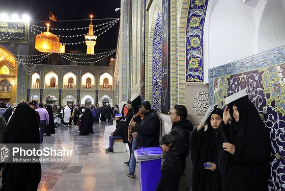 عکس| مراسم احیاء شب نوزدهم ماه رمضان در حرم مطهر رضوی (۱۱ فروردین ۱۴۰۳)