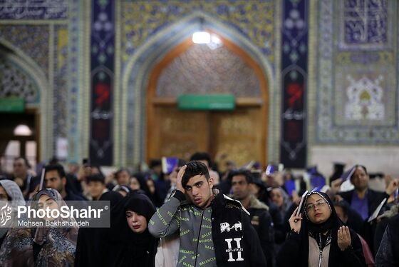 عکس| مراسم احیاء شب نوزدهم ماه رمضان در حرم مطهر رضوی (۱۱ فروردین ۱۴۰۳)