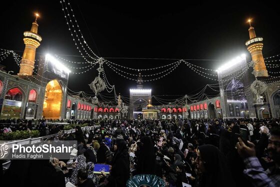 گزارش تصویری | مراسم احیای دومین شب قدر ۱۴۰۳ در حرم مطهر امام رضا (ع)