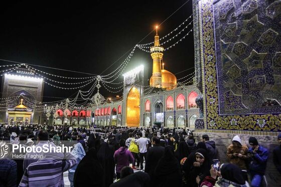 گزارش تصویری | مراسم احیای دومین شب قدر ۱۴۰۳ در حرم مطهر امام رضا (ع)