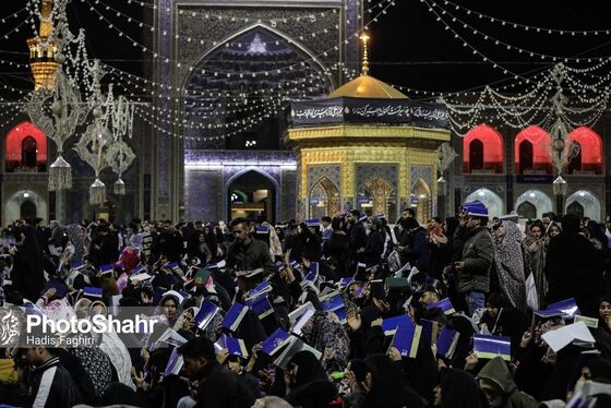 گزارش تصویری | مراسم احیای دومین شب قدر ۱۴۰۳ در حرم مطهر امام رضا (ع)