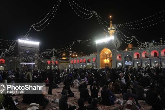 گزارش تصویری | مراسم احیای دومین شب قدر ۱۴۰۳ در حرم مطهر امام رضا (ع)