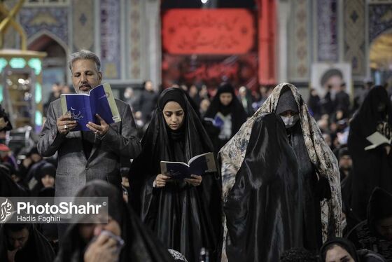 گزارش تصویری | مراسم احیای دومین شب قدر ۱۴۰۳ در حرم مطهر امام رضا (ع)