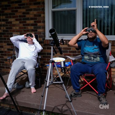 تصاویری متفاوت از خورشیدگرفتگی در آمریکا + جزئیات (۲۱ فروردین ۱۴۰۳)