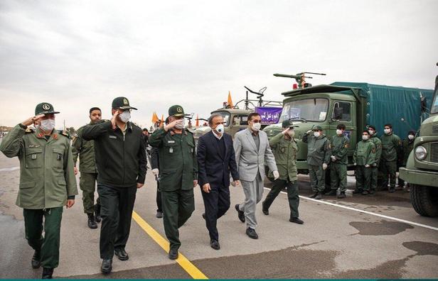 رزمایش دفاع بیولوژیک سپاه علیه کرونا در مشهد آغاز شد/۳۰۰ نقطه از مشهد گندزدایی می‌شود