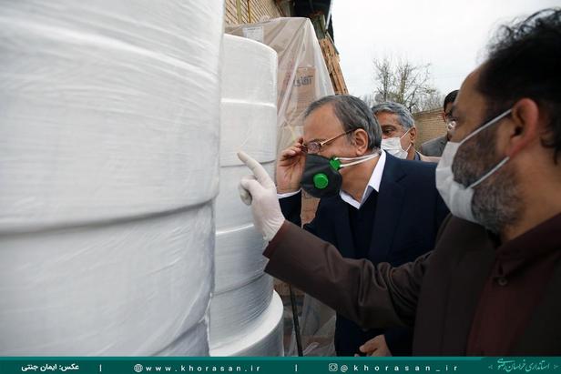 بهره‌برداری از یک واحد تولید ماسک در مشهد