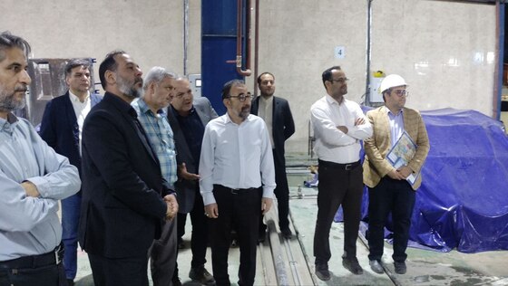 بازدید استاندار خراسان رضوی از هنگ مرزی درگز  و پروژه کنترل آب‌های مازاد مرزی + تصاویر