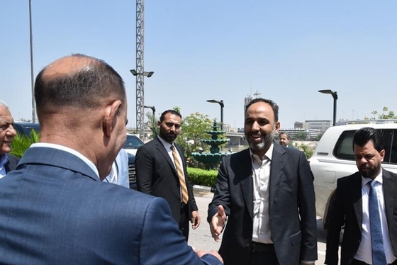 بازدید هیئت رسانه‌ای ایران از از شبکه‌های خبری و رسانه‌های عراقی + تصاویر