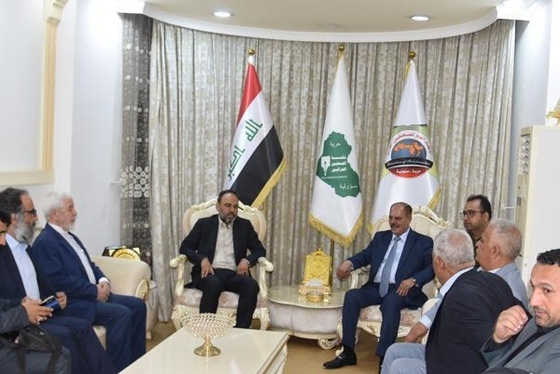 بازدید هیئت رسانه‌ای ایران از از شبکه‌های خبری و رسانه‌های عراقی + تصاویر