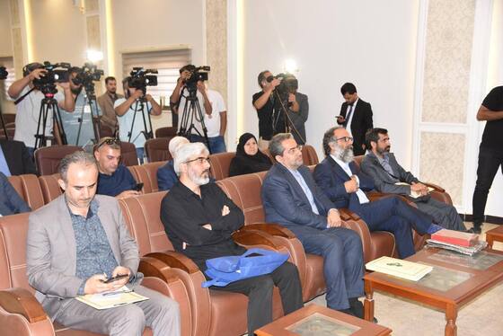 بازدید هیئت رسانه‌ای ایران از از شبکه‌های خبری و رسانه‌های عراقی + تصاویر