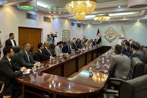 بازدید هیئت رسانه‌ای ایران از از شبکه‌های خبری و رسانه‌های عراقی + تصاویر