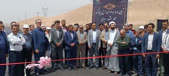 جاده میامی، چهاربانده می‌شود | آیین افتتاح و بهره‌برداری از «پل چنارک» با حضور فرماندار مشهد برگزار شد