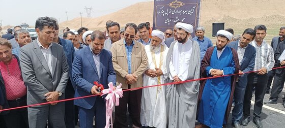 جاده میامی، چهاربانده می‌شود | آیین افتتاح و بهره‌برداری از «پل چنارک» با حضور فرماندار مشهد برگزار شد