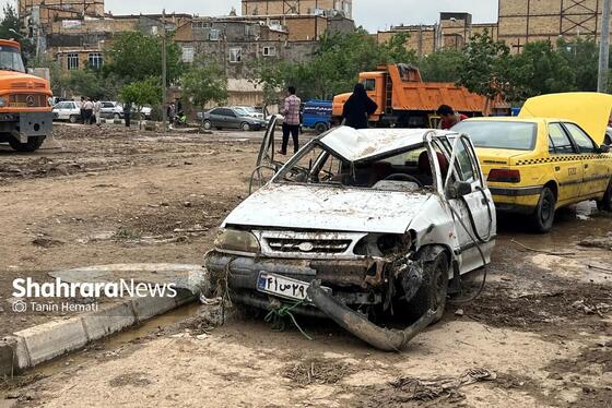 روایت اهالی سپاه۶۹ منطقه سیدی مشهد از سیلی که زندگی‌شان را با خود برد (۲۷ اردیبهشت ۱۴۰۳) + عکس