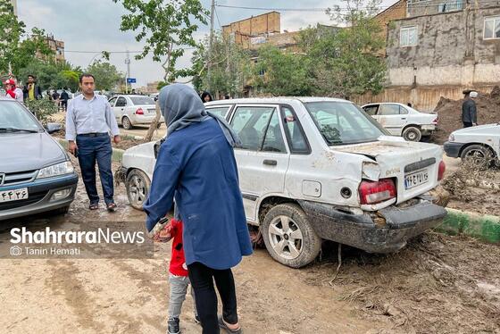 روایت اهالی سپاه۶۹ منطقه سیدی مشهد از سیلی که زندگی‌شان را با خود برد (۲۷ اردیبهشت ۱۴۰۳) + عکس