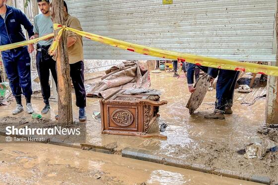 روایت اهالی سپاه۶۹ منطقه سیدی مشهد از سیلی که زندگی‌شان را با خود برد (۲۷ اردیبهشت ۱۴۰۳) + عکس