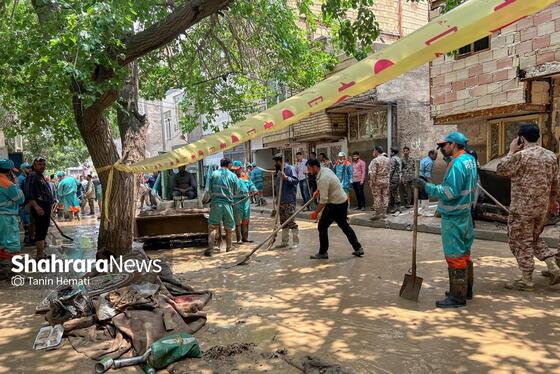 روایت اهالی سپاه۶۹ منطقه سیدی مشهد از سیلی که زندگی‌شان را با خود برد (۲۷ اردیبهشت ۱۴۰۳) + عکس