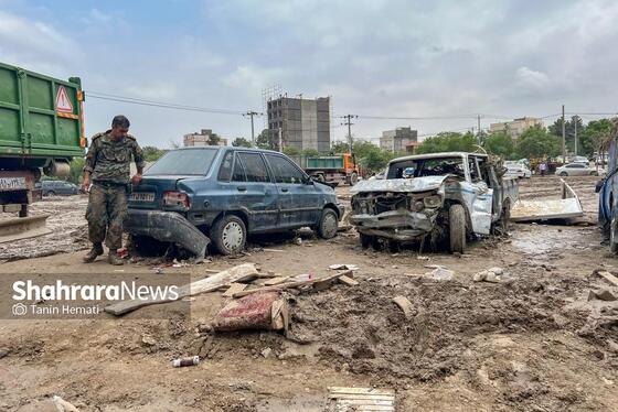 روایت اهالی سپاه۶۹ منطقه سیدی مشهد از سیلی که زندگی‌شان را با خود برد (۲۷ اردیبهشت ۱۴۰۳) + عکس