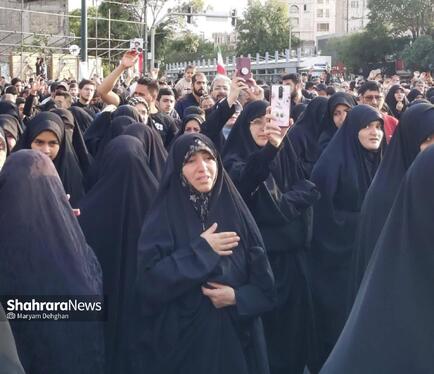 مادرانه‌های بانوان مشهدی در فراق شهادت خادم الرضا (ع) و یارانش + تصاویر