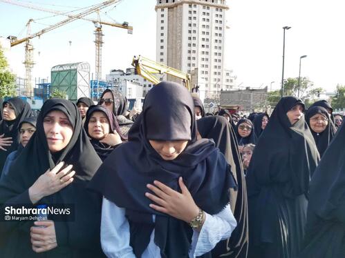 مادرانه‌های بانوان مشهدی در فراق شهادت خادم الرضا (ع) و یارانش + تصاویر