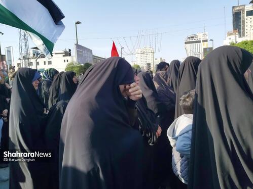 مادرانه‌های بانوان مشهدی در فراق شهادت خادم الرضا (ع) و یارانش + تصاویر