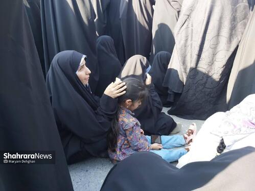 مادرانه‌های بانوان مشهدی در فراق شهادت خادم الرضا (ع) و یارانش + تصاویر