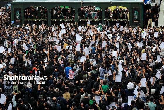 بازتاب عکس‌های شهرآرانیوز از روز تشییع شهدای خدمت در رسانه‌های جهان