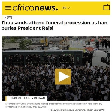 بازتاب عکس‌های شهرآرانیوز از روز تشییع شهدای خدمت در رسانه‌های جهان