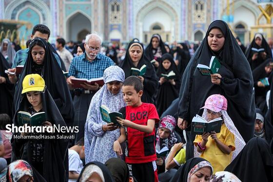 مراسم پر فیض دعای عرفه در حرم مطهر رضوی | یکشنبه ۲۷ خرداد