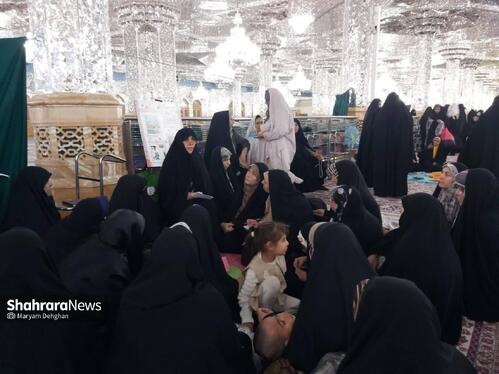 جشن مادر دختری «غدیر، عید هم عهدی» در حرم مطهر رضوی برگزار شد