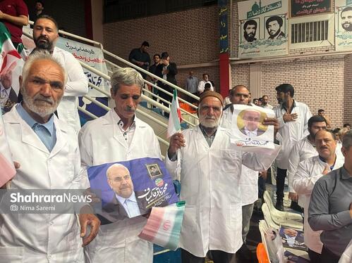 آغاز برنامه انتخاباتی نامزدهای انتخابات ریاست‌جمهوری در مشهد | از حضور باتأخیر پزشکیان تا تغییر مکان سخنرانی جلیلی (۶ تیر ۱۴۰۳) + فیلم و عکس