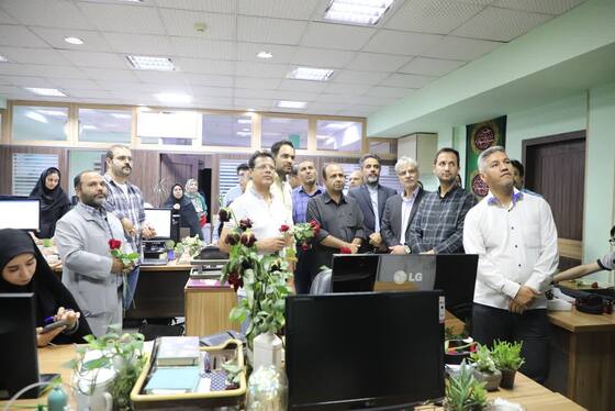 بازدید اعضای شورای اجتماعی محلات شهر مشهد از مؤسسه فرهنگی شهرآرا به مناسبت روز خبرنگار + فیلم و عکس