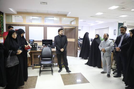 بازدید اعضای شورای اجتماعی محلات شهر مشهد از مؤسسه فرهنگی شهرآرا به مناسبت روز خبرنگار + فیلم و عکس